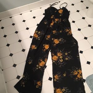 Wide Leg Pants One Piece